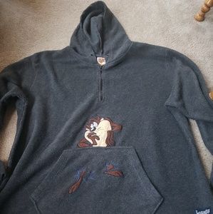 Womans Looney Tunes Taz Fleece Sweatshirt